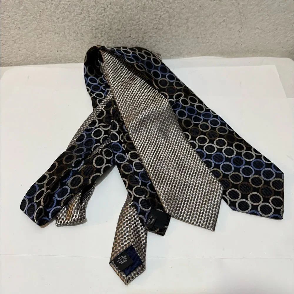 Set of 2 Michael Michael Kors 100% silk ties